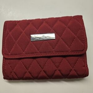 Vera Bradley Quilted Red Wallet